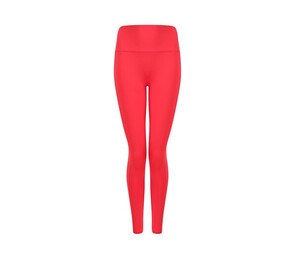 Tombo Teamsport TL370 - Leggings esportivos com bolso Hot Coral