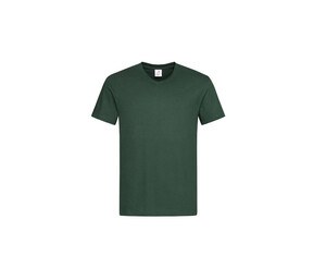 Stedman ST2300 - Camiseta de decote em V masculina Verde garrafa