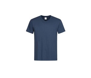 Stedman ST2300 - Camiseta de decote em V masculina Navy Blue
