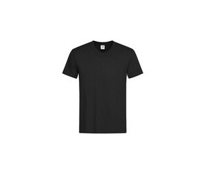 Stedman ST2300 - Camiseta de decote em V masculina Black Opal