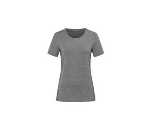 Stedman ST8950 - Senhoras de corrida de camisetas esportivas recicladas Grey Heather