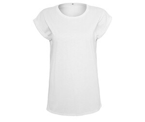 Build Your Brand BY138 - Camiseta feminina orgânica White
