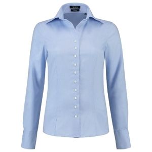 Tricorp T22 - Camisa da blusa equipada feminina Piscina Azul