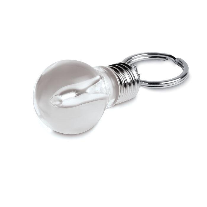 GiftRetail IT3704 - ILUMIX Porta-chaves forma lâmpada