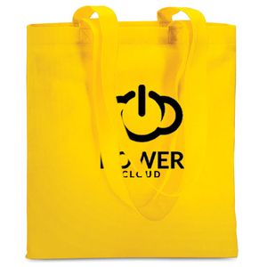 GiftRetail IT3787 - TOTECOLOR Saco de compras em non-woven Amarelo