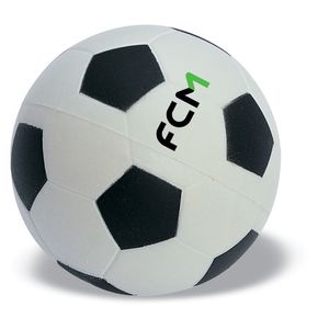 GiftRetail KC2718 - GOAL Bola anti-stress futebol Branco / Preto
