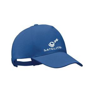 GiftRetail MO6432 - BICCA CAP Boné baisebol algodão orgânico Blue