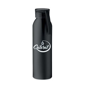 GiftRetail MO6469 - NAPIER Garrafa de alumínio 600ml      MO6469- Preto