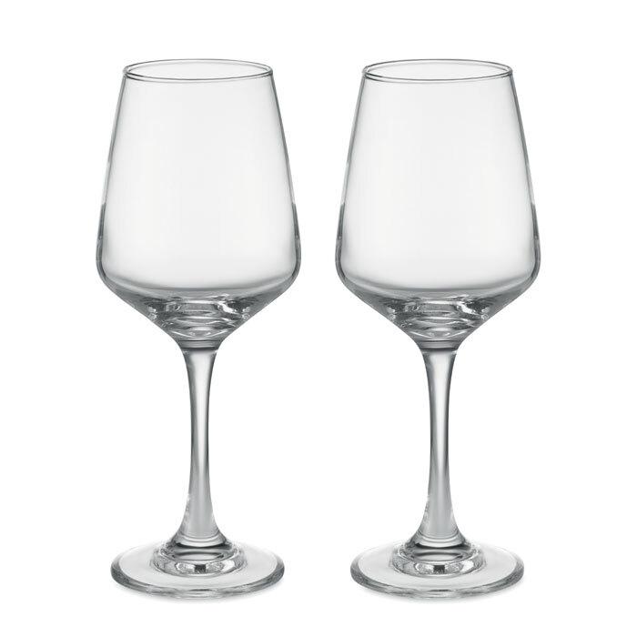 GiftRetail MO6643 - CHEERS Conjunto de 2 copos de vinho