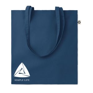 GiftRetail MO6674 - ZOCO COLOUR Saco de compras em algodão Blue