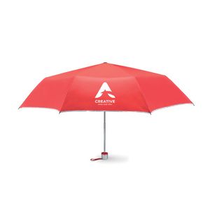 GiftRetail MO7210 - CARDIF Chapéu de chuva dobrável Vermelho