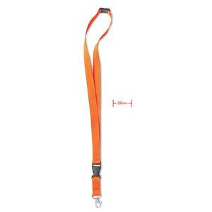 GiftRetail MO8595 - LANY Lanyard  gancho de metal 20 mm