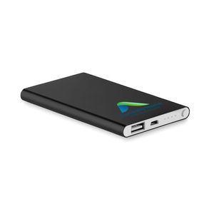 GiftRetail MO8735 - POWERFLAT Po erbank plano 4000mAh Preto