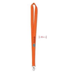 GiftRetail MO9058 - SIMPLE LANY Lanyard 20 mm Laranja