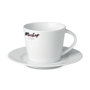 GiftRetail MO9080 - PARIS Cappuccino chávenas Branco