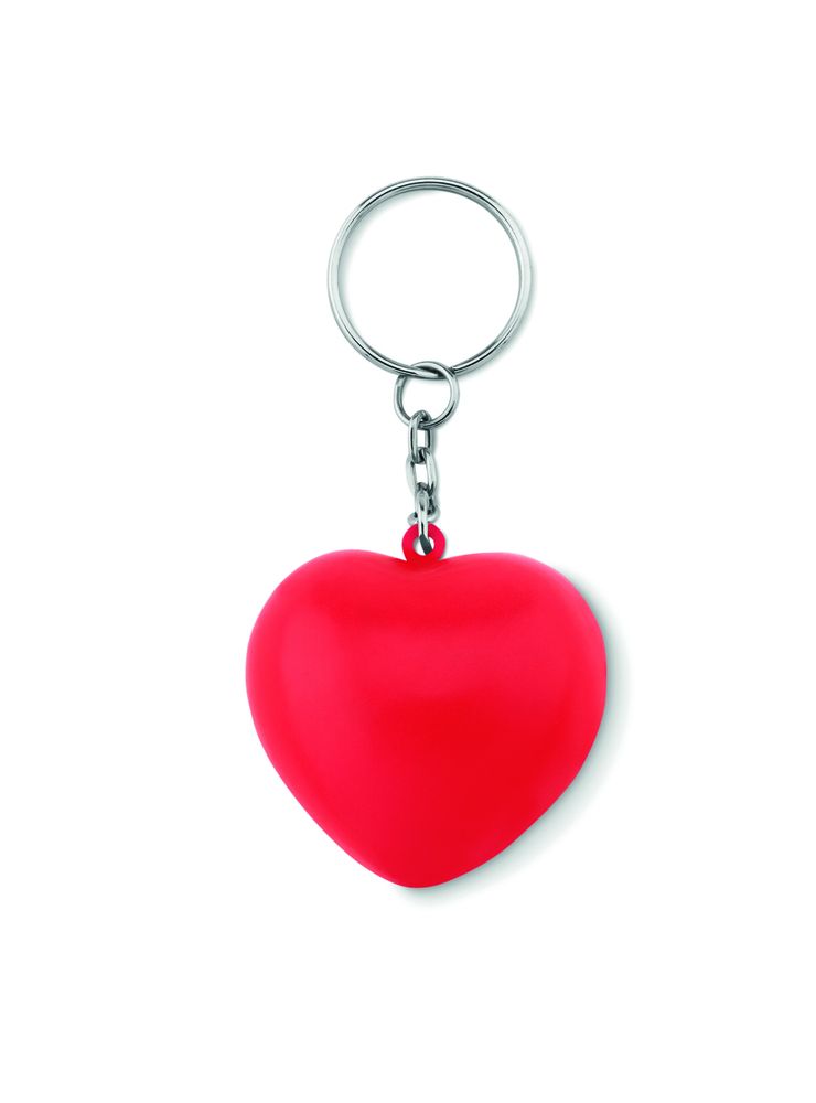GiftRetail MO9210 - LOVY RING Porta-chaves forma de coração