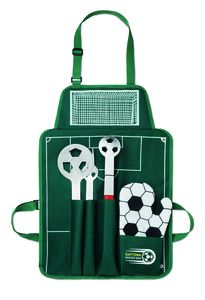 GiftRetail MO9223 - DONAU BALLY Set de Churrasco Futebol Verde