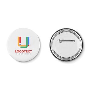 GiftRetail MO9330 - PIN Pequeno botão pin matt silver