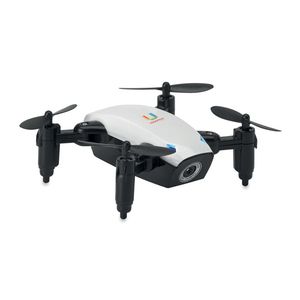 GiftRetail MO9379 - DRONIE Drone desdobrável sem fio Branco