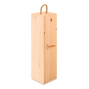 GiftRetail MO9413 - VINBOX Caixa de vinho em madeira Wood