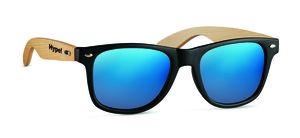 GiftRetail MO9617 - CALIFORNIA TOUCH Óculos de sol hastes bambu Blue