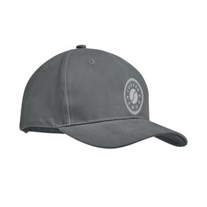 GiftRetail MO9643 - TEKAPO Boné baseball 6 painéis Grey