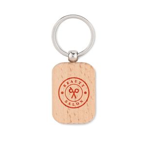 GiftRetail MO9774 - POTY WOOD Porta-chaves retangular Wood