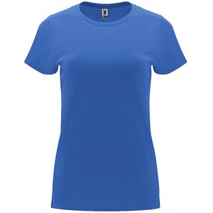 Roly CA6683 - CAPRI T-shirt feminina cintada Riviera Blue