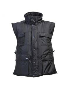 Serial Worker CRUISER - Bodywarmer ripstop para homens Preto