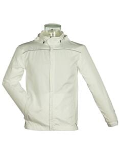 Mustaghata MACADAM - Windbreaker correndo unissex respirável Branco