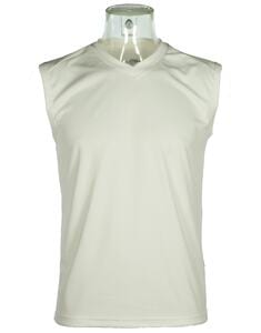 Mustaghata SPRINT - Camiseta sem mangas unissex 140 g Branco