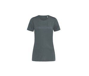 Stedman ST8100 - Senhoras de camisetas esportivas Granite Grey