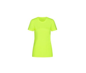 Stedman ST8100 - Senhoras de camisetas esportivas Cyber Yellow