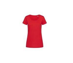 Stedman ST8700 - T-shirt de algodão esportivo senhoras Crimson Red