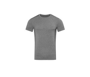 Stedman ST8850 - Homens de corrida de camisetas esportivas recicladas Grey Heather