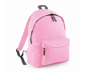 Bag Base BG125 - Mochila moderna Classic Pink/ Graphite grey