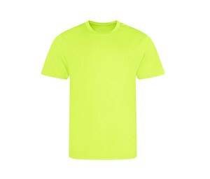 Just Cool JC001 - Camiseta respirável Neoteric ™ Electric Yellow