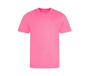 Just Cool JC001 - Camiseta respirável Neoteric ™ Electric Pink