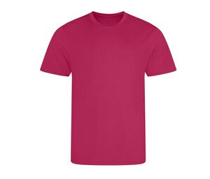 Just Cool JC001 - Camiseta respirável Neoteric ™ Hot Pink