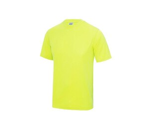 Just Cool JC001J - Camiseta infantil respirável Neoteric ™ Electric Yellow