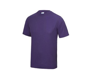 Just Cool JC001J - Camiseta infantil respirável Neoteric ™ Purple