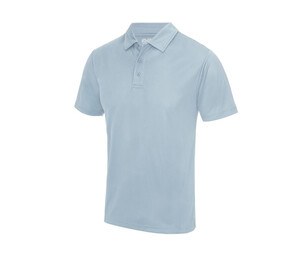 Just Cool JC040 - Camisa polo masculina respirável Azul céu