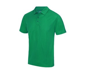 Just Cool JC040 - Camisa polo masculina respirável Verde dos prados