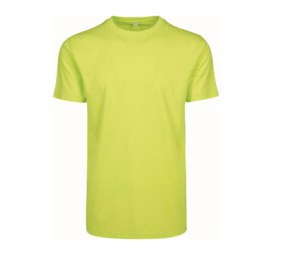 Build Your Brand BY004 - Camiseta gola redonda frozen yellow