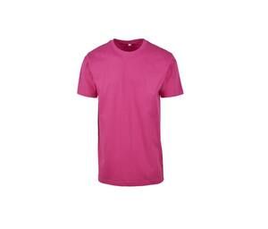 Build Your Brand BY004 - Camiseta gola redonda Hibiskus Pink