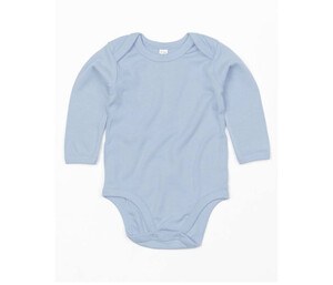 Babybugz BZ030 - Roupa de bebê orgânica de mangas compridas Dusty Blue