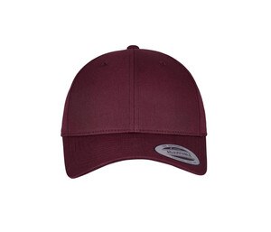 Flexfit FX7706 - Boné snapback viseira curvada Maroon