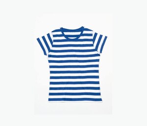 Mantis MT110S - Camiseta listrada feminina Classic Blue/White