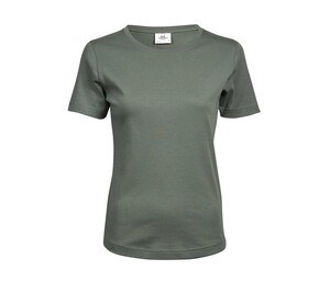 Tee Jays TJ580 - Tshirt interlock para mulher Leaf Green