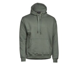 Tee Jays TJ5430 - Sweatshirt de capucho grossa para homem Leaf Green